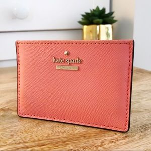 Kate Spade Pink Cameron Street Card Holder Wallet